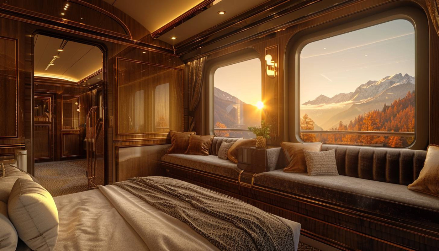 Hébergements - Comment choisir la meilleure suite lors d'un voyage en train de luxe ?