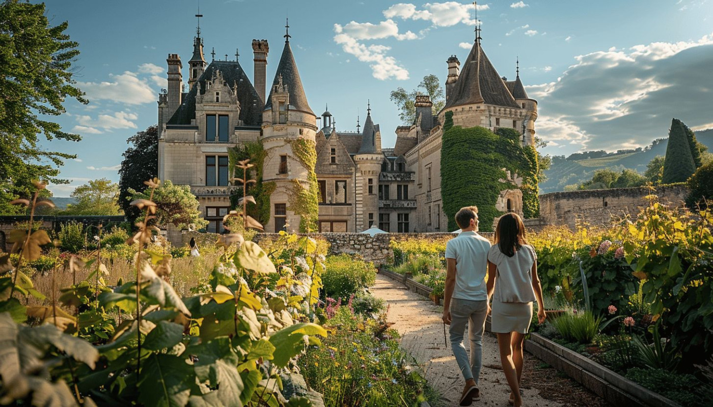 Hébergements - Organiser un week-end romantique dans un château de la Loire